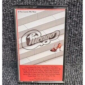 Vintage Chicago - If You Leave Me Now - 1982 Cassette Columbia